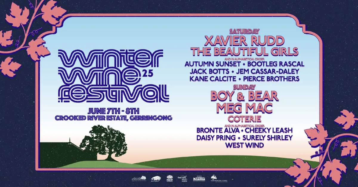 Banner for Winter Wine Festival at Crooked River Wines